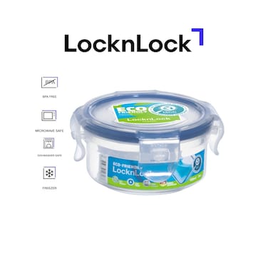 LocknLock 100ml  Round  Airtight Food Storage  - BPA-Free, Microwave, Freezer, and Dishwasher Safe