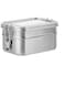 Blackstone Premium Stainless Steel Lunch Box   Leakproof Steel Lid with Silicone Gasket   Durable &amp; Eco-Friendly Box for Office, School &amp; Travel   BPA-Free &amp; Dishwasher Safe (1.4L (2-Tier))