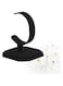 Khazna Watch Rack Stand, C Type Design Jewelry Bracelet Bangle Watch Display Rack Stand Holder (Black)