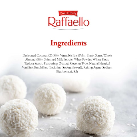 Raffaello Coconut &amp; Almond Treat, Multi Pack 3 Pralines 30g