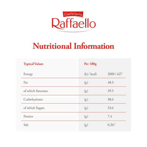 Raffaello Coconut &amp; Almond Treat, Multi Pack 3 Pralines 30g