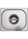 Ozti Stainless Steel Gastronorm GN 1/3 Container Lid, 32.5 cm Length x 17.6 cm Width