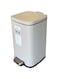 EKO Stainless Steel Color coated Slow Closing Bin 6L Silver