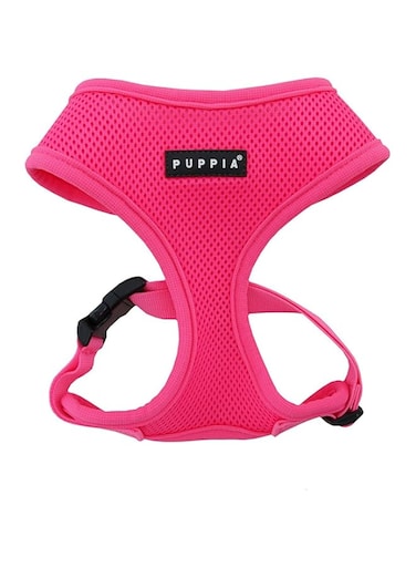 Puppia Neon Dog Harness, Small, Pink