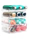 Yoqiren Water Bottle Holder, 4 Pack Stackable Water Bottle Organizer，Wine Rack Holder Cup Storage Rack, Thermos Organizer for Cabinets, Kitchens, Hallways, Offices, 12 Bottle Capacity