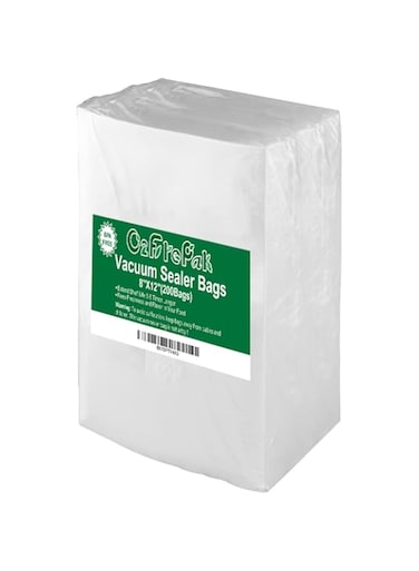 O2frepak 200 Quart Size 8" x 12" Vacuum Sealer Bags with BPA Free and Heavy Duty, Vacuum Seal Food Sealer Bags,Great for Food Storage Vaccume Sealer PreCut Bag