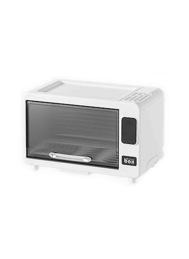 Household Multi-Functional Kitchen Dish Storage Cabinet, Tableware Cupboard Dust-Proof Cabinet 49*28*31.5CM