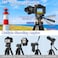 Eocean Tripod for Camera, 200cm Aluminum Camera Tripod Heavy Duty Tripod Stand for DSLR/Mobile Phone, Tall Camera Stand Travel Video Tripod with Carry Bag
