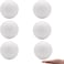 CRAFT MAGIC 6-Pack 4.72-Inch Foam Balls &ndash; White Polystyrene Craft Balls for DIY Arts &amp; Crafts, School Projects, Science Models, Holiday and Easter Decorations