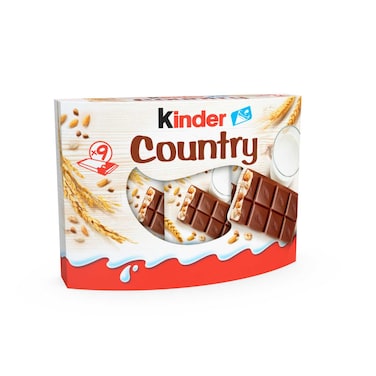 Kinder Country Cereals Milk Chocolate Bar, 940g