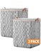 TAME Clothes Storage Bags, 140L Clothing Storage Organizer Bags, Moving Quilt Storage Basket, Large Capacity Storage Containers Wardrobe Cloest Organizers and Storage for Clothes, Comforters, Bedding