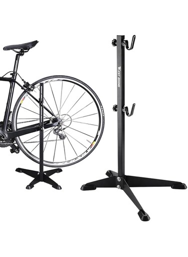 URbazaar Bicycle Parking Rack, Bicycle Stand Bike Indoor Garage Storage Bracket Bike Adjustable Height Holdder Bike Maintenance Stand