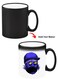 Color Changing Heat Sensitive Ceramic Mug, Image Revealed When HOT Liquid is Added! Kidnap