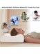 Foam Bed Pillow for Sleeping, Ergonomic Cervical Pillow Neck Support Pillow for Side Back Stomach Sleeper, Orthopedic Contour Pillow for Neck and Shoulder Pain