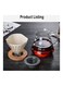 Pour Over Coffee Maker Clear 800ml