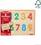 Melissa and Doug Lift &amp; See Numbers Wooden Peg Puzzle - 10 Pieces (MD50126)