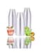 Sweet seven 100 Pack 9 oz Clear Disposable Plastic Cups - Heavy-duty Party Tumblers for Wedding, Thanksgiving, Birthday, Halloween, and Party