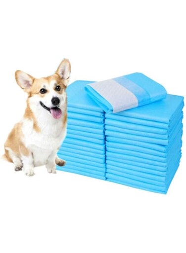 BEONE Super Absorbent Pet Dog Diaper, Dog Training Pee Pads, Disposable Healthy Nappy Mat For Dog Cat, Keep Healthy Clean Wet Mat ((XL=60 * 90 cm= 20 pieces)