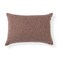 Home Sheldon Textured Filled Cushion with Down Alternative Filling Ultimate Comfort for Decorative Cushion Bed, Couch, Sofa and Supportive Use, Premium Square Pillow 35x50cm - Rust, 1 Piece