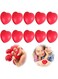 ELECDON Heart Stress Balls, 10 Pcs Valentines Day Red Hearts Squeeze Stress Ball Heart Shaped Balls Fun Party Favors for Kids and Adults 7 Cm