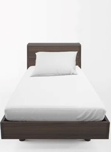 Soft Plush Polyester Fitted Bed Sheet for Single Bed &acirc;&euro;&ldquo; 160 &Atilde;&mdash; 200 cm