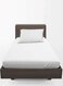 Soft Plush Polyester Fitted Bed Sheet for Single Bed &acirc;&euro;&ldquo; 160 &Atilde;&mdash; 200 cm