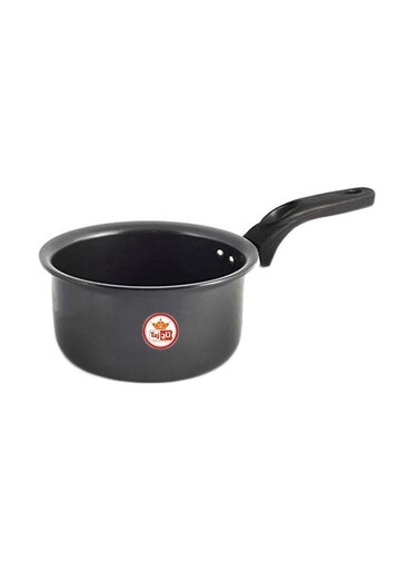Hard Anodized Saucepan Black 3Liters
