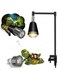 KASTWAVE Fischuel Flexible Heating Lamp Holder, Reptile and Aquarium, Terrarium and Vivarium Basking Lamps and Spotlight(Does not include light bulbs)