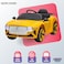 Lovely Baby Rechargeable 12V Powered Riding Car for Kids LB 8866L, Ride-On for Children with RC for Ages 1-3 years - Yellow