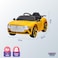 Lovely Baby Rechargeable 12V Powered Riding Car for Kids LB 8866L, Ride-On for Children with RC for Ages 1-3 years - Yellow