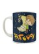 Ramadan Printed Ceramic Mug White/Blue/Yellow