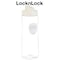 LocknLock 1.5L Easy Grip Water Bottle - White, Transparent with Detachable Lid for Fridge and Tabletop Use