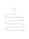 Rack trouser Pants Closet Hangers Clothes Stainless Steel Organizer