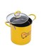 pan with basket and glass lid 3L