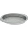 Loose Base Flan Dish 9 Metal Chrome 23cm