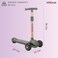 Top Gear Kids Kick Scooter TG 8026 &ndash; Lightweight Foldable Design with 4-Step Adjustable Height  Ages 3 to 12 years - Grey