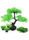 Arabest Aquarium Artificial Plastic Plants, 4Pcs Green Tree and Grass Aquarium Decoration, for Household and Office Simulation Fish Tank Plants