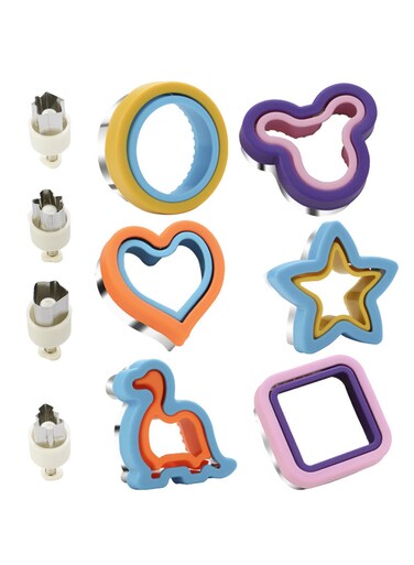 Sandwich Cutting Moulds Set of 10