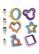 Sandwich Cutting Moulds Set of 10