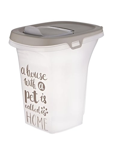 Moderna AF50-0330 Food &amp; Litter Storage Container Pet Wisdom Theme