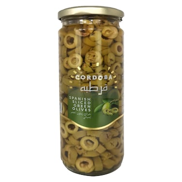 Cordoba Sliced Green Olives, 450g