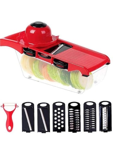 Slice Grater Kitchen Potato Slicer Vegetable Grater Mandoline Food Slicer Complete Grate Slice Set