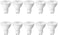 Lepro GU10 LED Bulbs, Daylight White 6500K, 4W 345lm Energy Saving Light Bulbs, 50W GU10 Halogen Spotlight Bulbs Equivalent, 38&deg; Narrow Beam, No Flickering, Non-dimmable, Pack of 10
