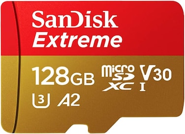 جول ار سي بطاقة مايكرو اس دي اكستريم SDSQXA1-128G-ZN6MA 128G 160M A2 TF بطاقة ذاكرة U3 C10 A2 V30 4K 160 ميجابايت/ثانية قراءة 90 ميجابايت/ثانية للكتابة