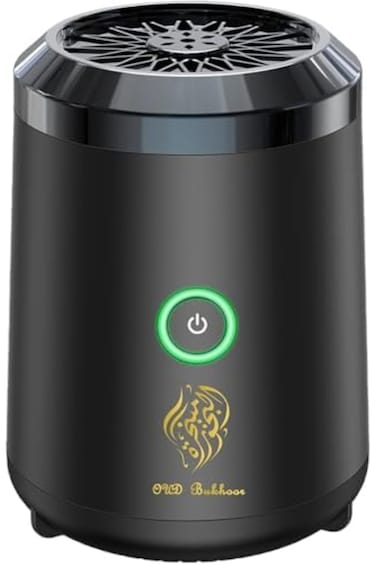 Electric Incense Burner &ndash; Portable USB Rechargeable Bakhoor Burner &amp; Aroma Diffuser