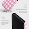Burga iPhone 17 Pro Max Think Pink Premium Case Compatible with Hybrid Dual-Layer Hard Shell + Silicone Protection - Scratch-Resistant Shockproof Mobile Cover