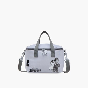 Lunch/Cooler Bag-1Cmprt-Ts-17L-Girls (Polyester) Grey \ 23X14X16