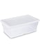 Sterilite 6Qt Stor Box Wht Lid