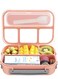 Lunch Box   Lunch Containers for Adults/Kids/Toddler,1300ML 4 Compartment Microwave &amp; Dishwasher &amp; Freezer Safe, BPA Free