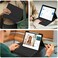 TRON iPad Pro 12.9 Case with Keyboard - Keyboard Case for 12.9 inch iPad Pro 6th/5th/4th/3rd Generation with Pencil Holder, Wireless Keyboard, Auto Sleep/Wake Function - Black